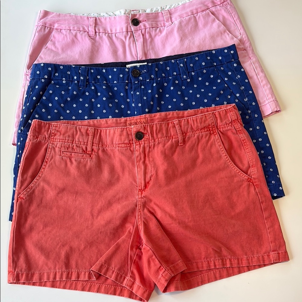 Merona 100% Cotton Shorts - set of 3